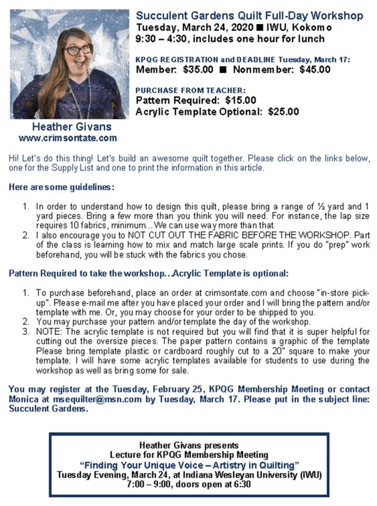 Heather Givans - Workshop Info PNG